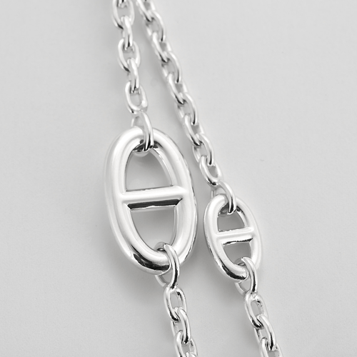 Collier Hermes - Farandole - Sautoir en argent. 160. 58 Facettes DV24593-1