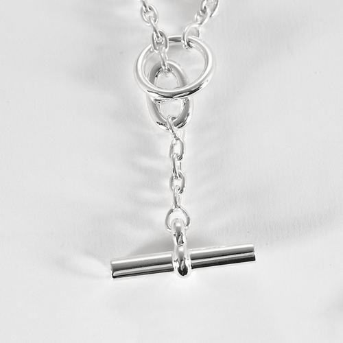 Collier Hermes - Farandole - Sautoir en argent. 160. 58 Facettes DV24593-1