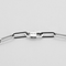 Collier Dinh Van Collier Menottes R10 en or blanc et  diamants 58 Facettes DV21602-10