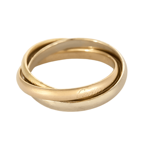 Bague 52 Cartier - Trinity - Petit modèle - Bague trois anneaux 58 Facettes DV23430-7