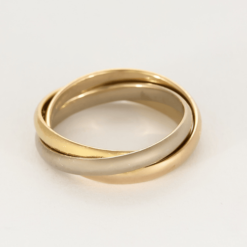 Bague 52 Cartier - Trinity - Petit modèle - Bague trois anneaux 58 Facettes DV23430-7