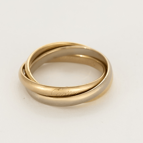 Bague 52 Cartier - Trinity - Petit modèle - Bague trois anneaux 58 Facettes DV23430-7