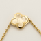 Collier Van Cleef & Arpels - Pure Alhambra - Collier en or jaune et nacre 58 Facettes DV23872-1