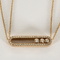 Collier MESSIKA - Move pavé - Collier en or rose 58 Facettes DV23195-3