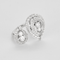 Bague 55 Chaumet - Rondes de Nuit Toi & Moi - Grand modèle - Bague en or blanc et diamants 58 Facettes DV23936-1