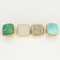 Bague 55 FRED - Pain de sucre - Bague en or jaune et diamants, cabochon de chrysoprase interchangeable 58 Facettes DV21289-3-DV0882-1