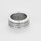 Bague 54 BULGARI - Bague B zero or gris et diamants 58 Facettes DV23195-5-54-3