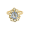 Bague 50 Bague marguerite en or jaune, saphir et diamants 58 Facettes DV23822-1-50-1