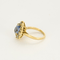 Bague 50 Bague marguerite en or jaune, saphir et diamants 58 Facettes DV23822-1-50-1