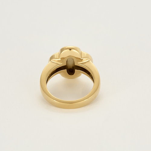Bague 52 Van Cleef & Arpels - Pure Alhambre - Bague en or jaune et nacre blanche 58 Facettes DV23872-2