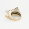 Bague 56 Bague moderniste en or deux tons et diamants 58 Facettes DV22972-7-56-3