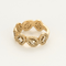 Bague 53 Bague en or rose et diamants 58 Facettes DV5403-15-53-2