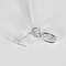 Collier HERMES - Chaine d'ancre -  Collier pendentif en argent 58 Facettes DV23579-1