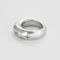 Bague 52 CHAUMET - Bague jonc en or gris et diamants 58 Facettes DV22972-12-52-1
