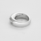 Bague 52 CHAUMET - Bague jonc en or gris et diamants 58 Facettes DV22972-12-52-1