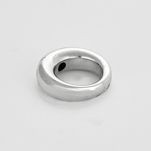 Bague 52 CHAUMET - Bague jonc en or gris et diamants 58 Facettes DV22972-12-52-1