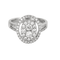 Bague 55 Bague en or gris et diamants, serti illusion 58 Facettes DV24448-2-DV0882-1