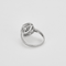 Bague 55 Bague en or gris et diamants, serti illusion 58 Facettes DV24448-2-DV0882-1
