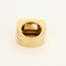 Bague 51 VERSACE - Bague chevalière deux ors, citrine et diamants 58 Facettes DV22972-2-51-2