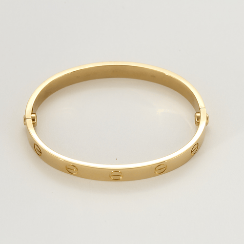 Bracelet Cartier - Love - Bracelet jonc en or jaune. Classique 58 Facettes DV22900-5