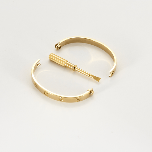 Bracelet Cartier - Love - Bracelet jonc en or jaune. Classique 58 Facettes DV22900-5