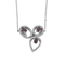 Collier Collier en or gris, diamants et rubis 58 Facettes DDV24528-2