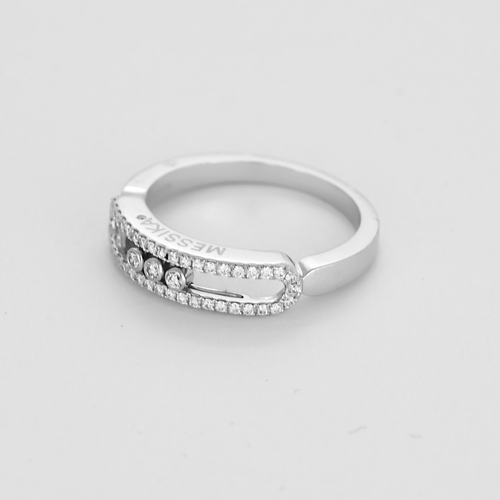 Bague 56 Bague pavée Baby Move 58 Facettes DDV20564-1