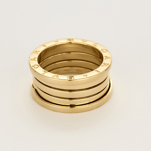 Bague 56 Bulgari - B Zéro - Bague souple en or jaune 58 Facettes DV22894-3
