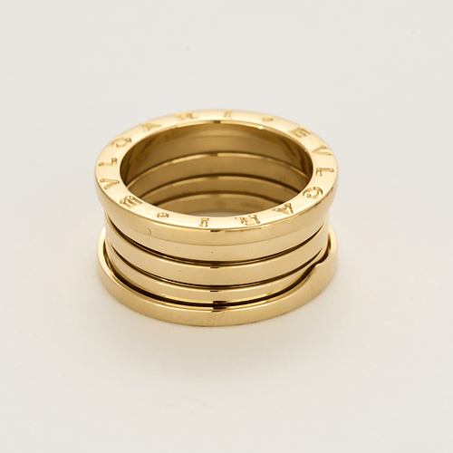 Bague 56 Bulgari - B Zéro - Bague souple en or jaune 58 Facettes DV22894-3