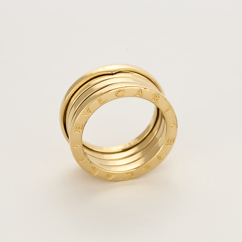 Bague 56 Bulgari - B Zéro - Bague souple en or jaune 58 Facettes DV22894-3