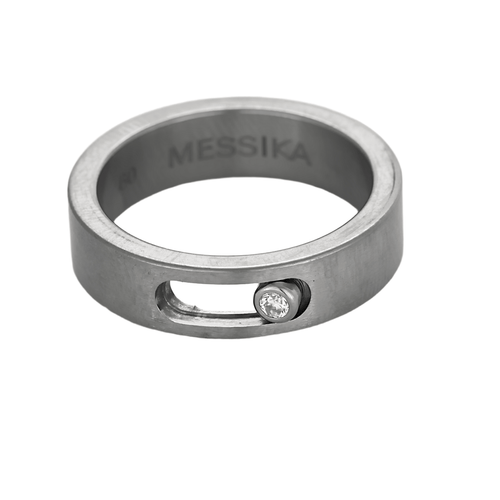 Bague 60 Messika, Bague collection Move Titanium, petit modèle. 58 Facettes DV18835-1