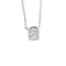 Collier DINH VAN - Le Cube  - Collier en or gris et diamant - Moyen Modèle 58 Facettes DV22165-3