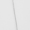 Collier DINH VAN - Le Cube  - Collier en or gris et diamant - Moyen Modèle 58 Facettes DV22165-3