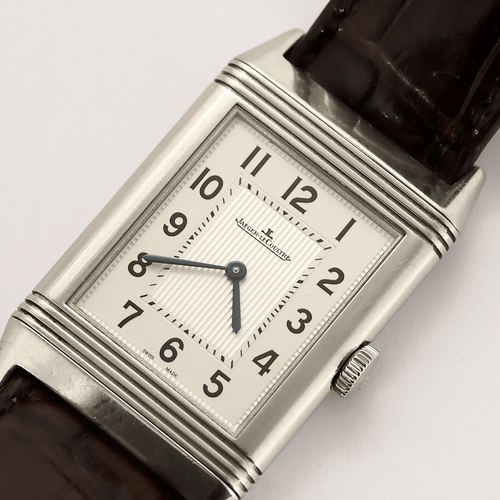Montre JAEGER LECOULTRE - Reverso - Ultra slim - Montre en acier 58 Facettes DV22972-19