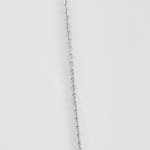 Collier Chaîne et Pendentif Coeur en or gris et diamants 58 Facettes DV24276-12