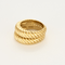 Bague 53.5 BOUCHERON - Bagues jonc en or jaune torsadées 58 Facettes DV25624-1-535-3
