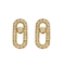 Boucles d'oreilles MESSIKA - Puce Move Uno - Boucles d'oreilles en or jaune et diamants 58 Facettes DV25630-1