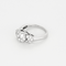 Bague 50 Bague "Fleurs" en or gris 14K et diamants 58 Facettes DV24448-4-50-2