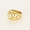 ALDEBERT- Bague en or jaune et diamants