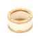 Bague BULGARI - B Zéro - Bague en or rose et céramique blanche 58 Facettes DDV25045-1
