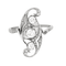 Bague 57,5 Bague Diamant en or blanc et diamants 58 Facettes DV12539-3-575-5