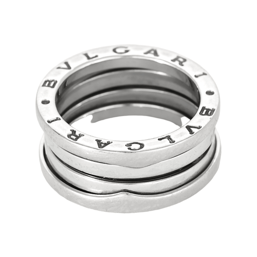 Bague 53 Bulgari - B.Zero1 - Bague en or gris. 58 Facettes DV23832-1
