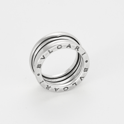 Bague 53 Bulgari - B.Zero1 - Bague en or gris. 58 Facettes DV23832-1