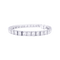 Bracelet Bracelet ligne en or blanc et platine, serti de diamants 58 Facettes 33496