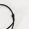 Bracelet DINH VAN - Serrure - Bracelet Menotte R8 en or jaune. Cordon noir. 58 Facettes DDV21270-1