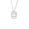 Collier DINH VAN -Le Pavé grand modèle - Pendentif et chaîne en argent 58 Facettes DDV21270-3