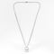 Collier DINH VAN -Le Pavé grand modèle - Pendentif et chaîne en argent 58 Facettes DDV21270-3