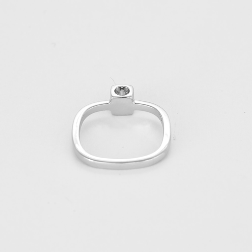 Bague 50 DINH VAN - Le Cube - PM - Bague en or gris et diamant 58 Facettes DV0997-4-50-2