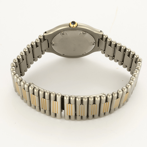 Montre Montre Cartier Must 21 or jaune et acier 58 Facettes DV24943-1