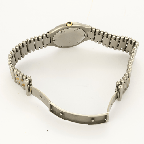 Montre Montre Cartier Must 21 or jaune et acier 58 Facettes DV24943-1